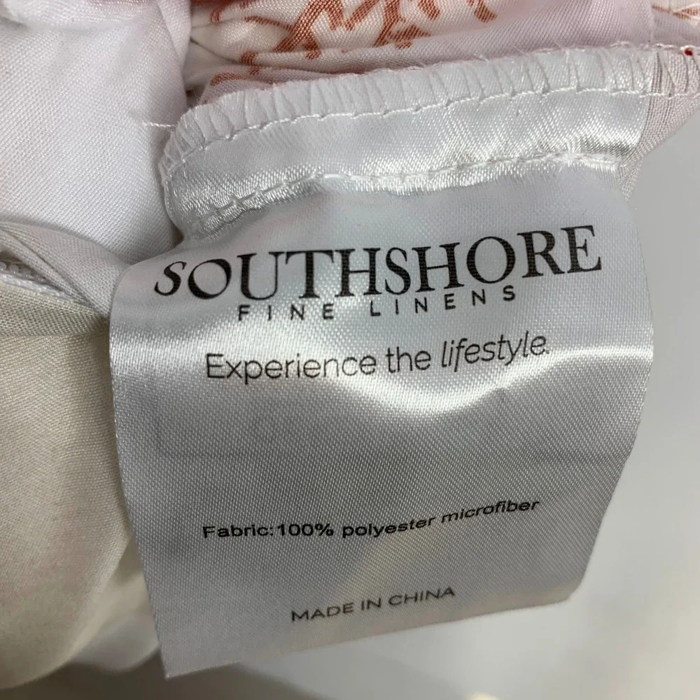 South Shore Linens Christmas Holiday Throw Pillow &‎ Cover Set Snowflake Trees